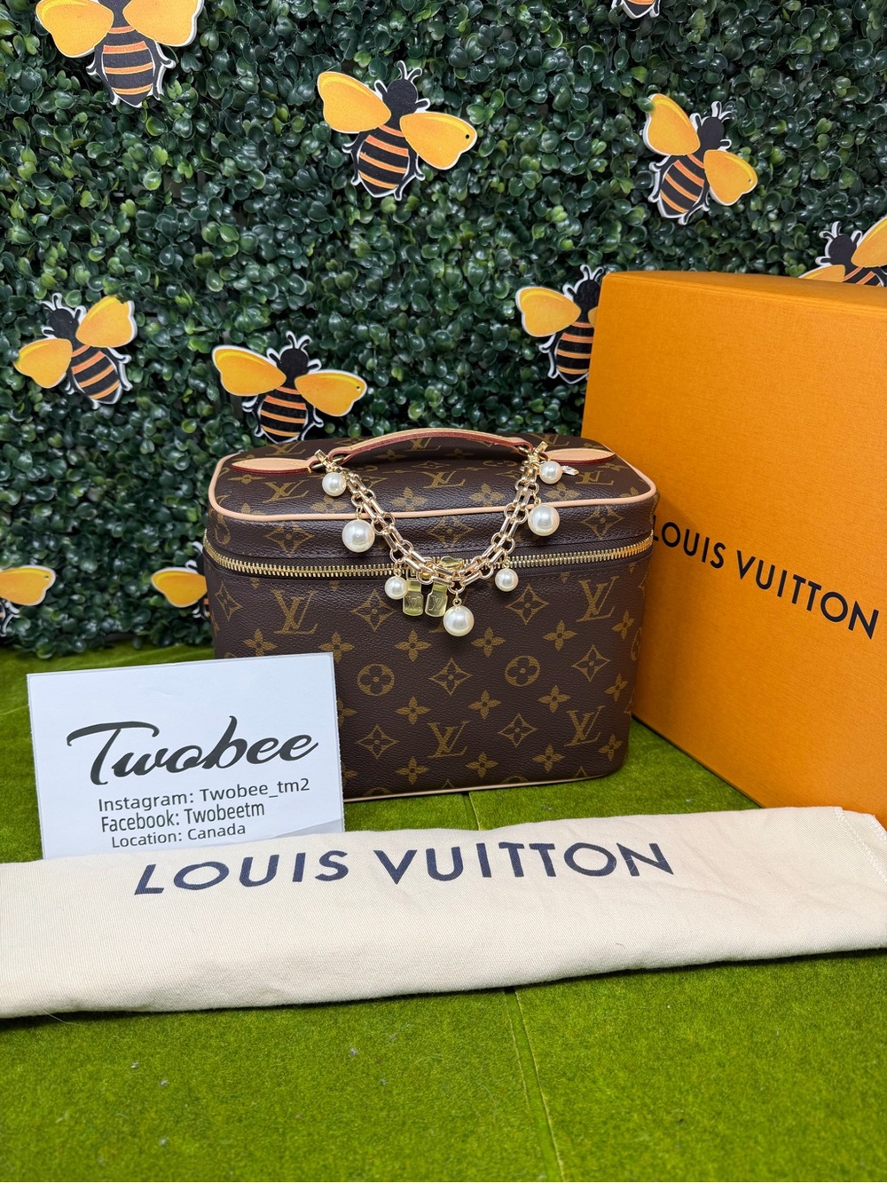 Authentic LV Monogram Nice BB Brandnew Condition